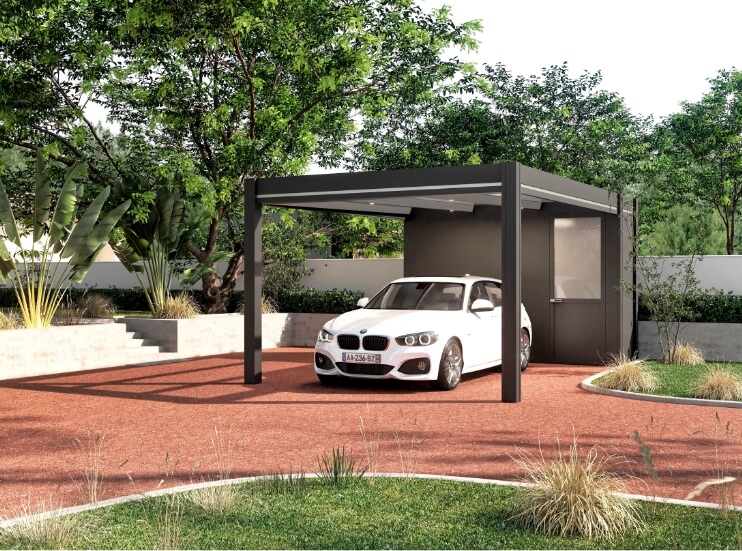 Makobox carport avec abri Sobox