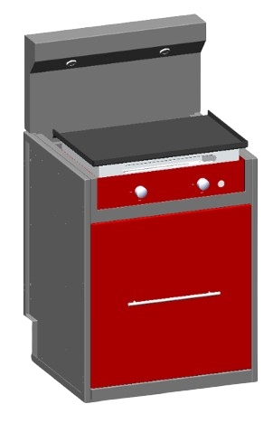 Module Plancha cuisine extérieur