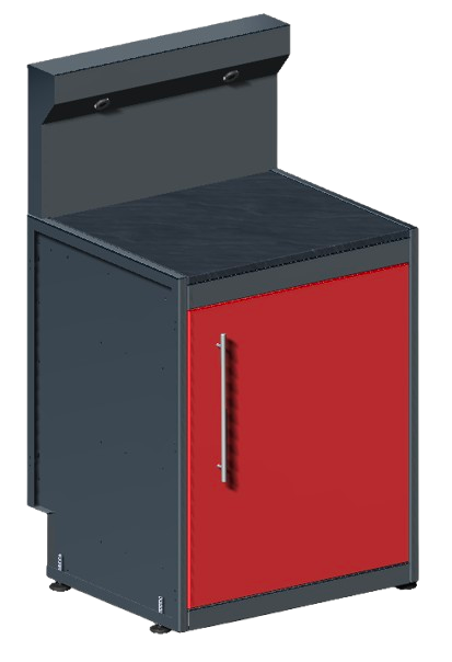 Module réfrigérateur cuisine extérieur